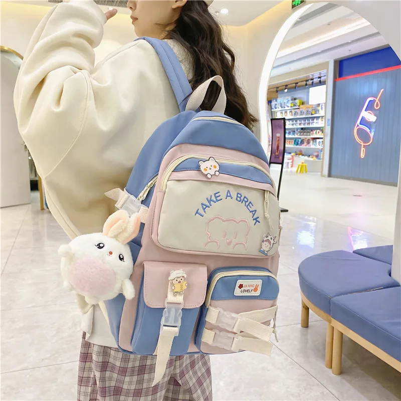Kawaii Korea Bear Style Harajuku Pastel Backpack