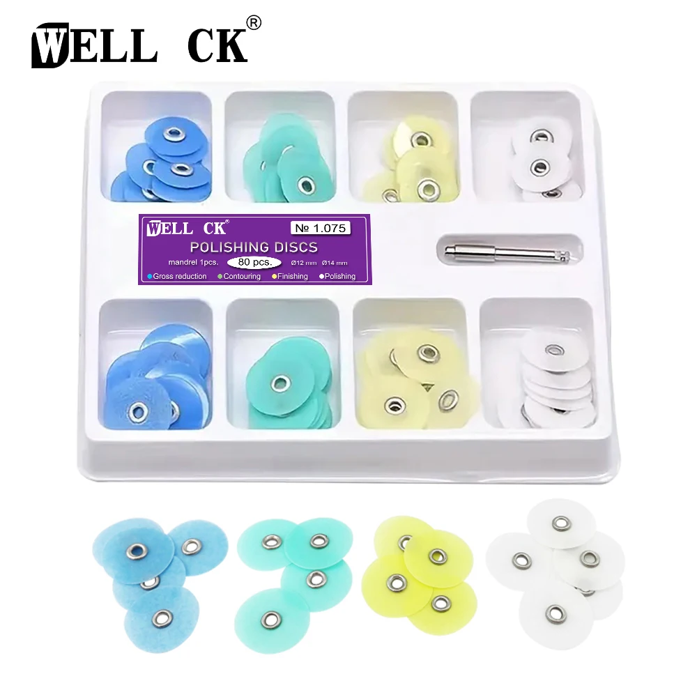 Best of WELLCK Dental Polishing Discs Gross Reduction Contouring Mandrel Consumables Stripes Dental Materials Teeth Whitening Reviews & Tips