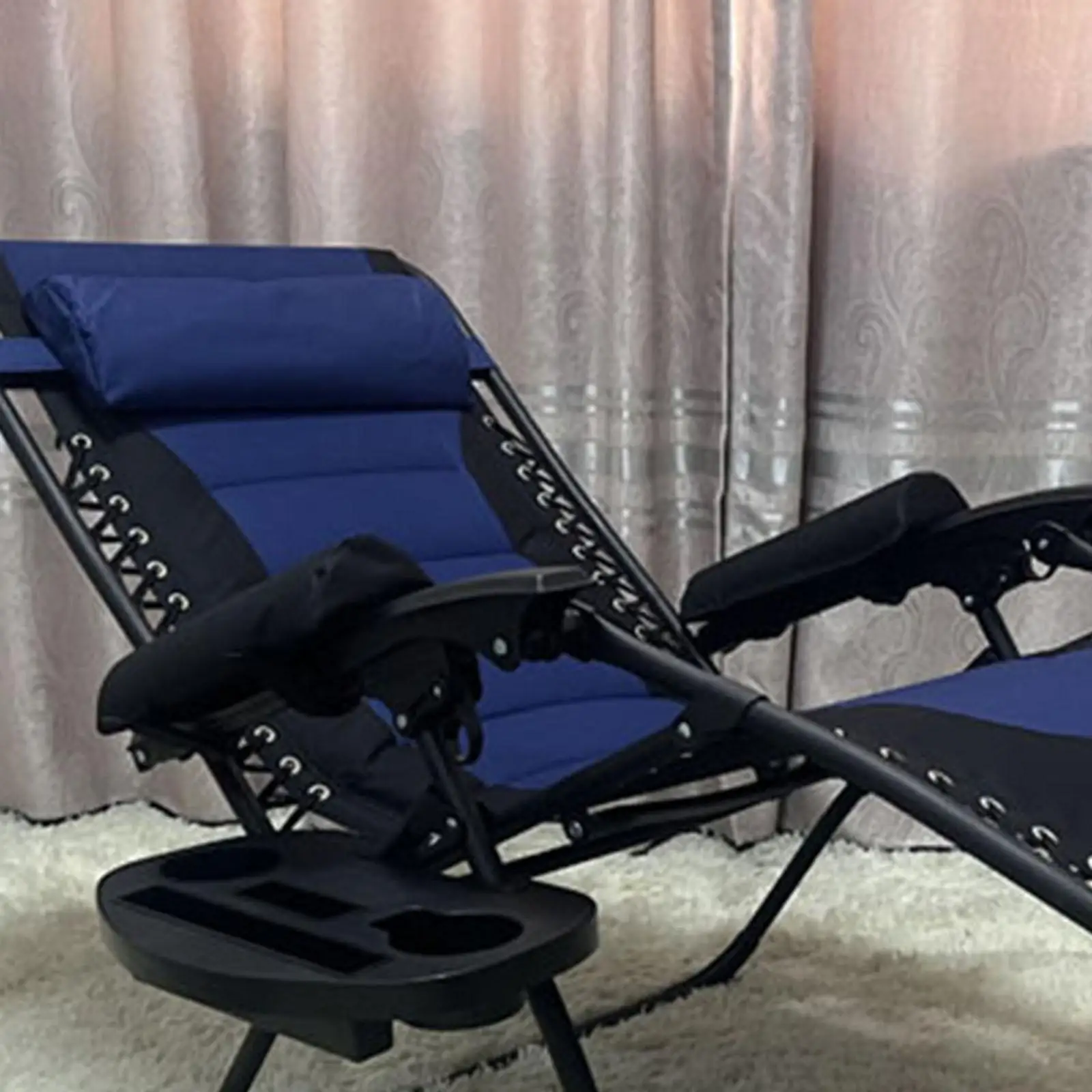 Folding recliner Cushion Armrest Padding Accessories for Patio Garden Beach