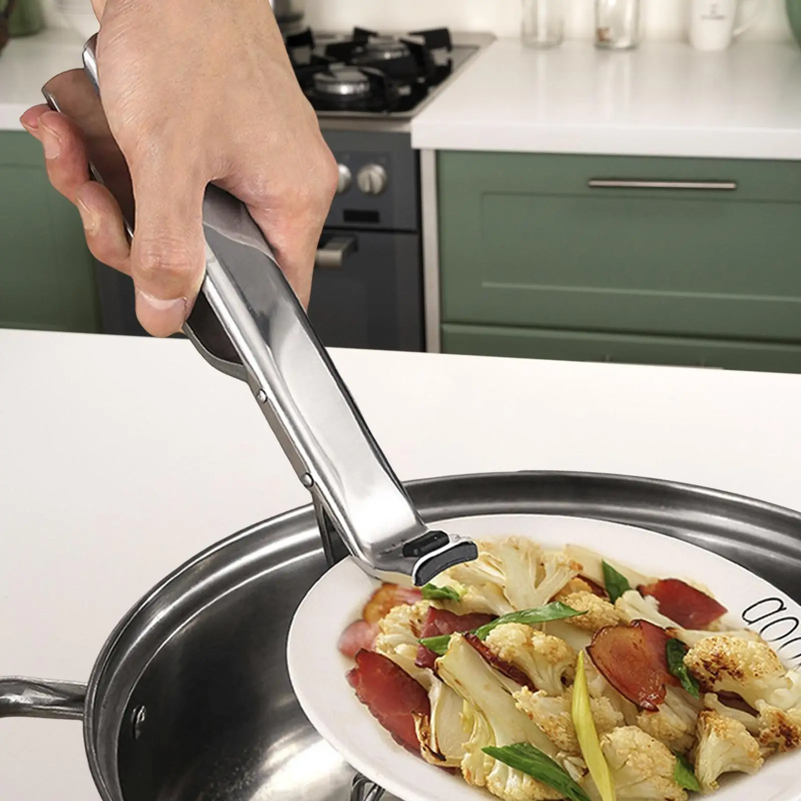 Dish Clip Dish Clip Bowl Spoon Utensil Holder Kitchen Tools Organizer Kitchen