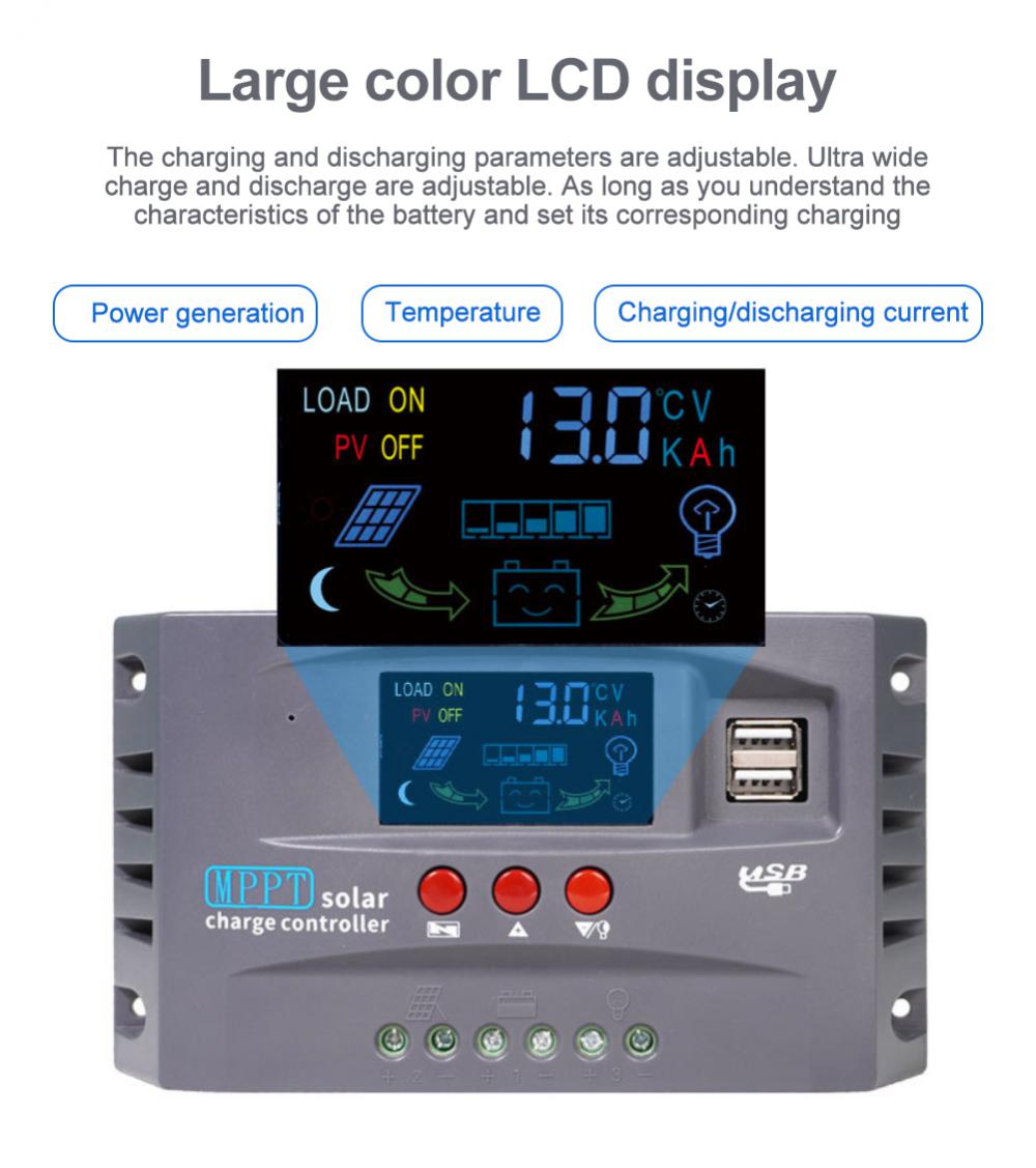 usb display lcd 12v 24v regulador de