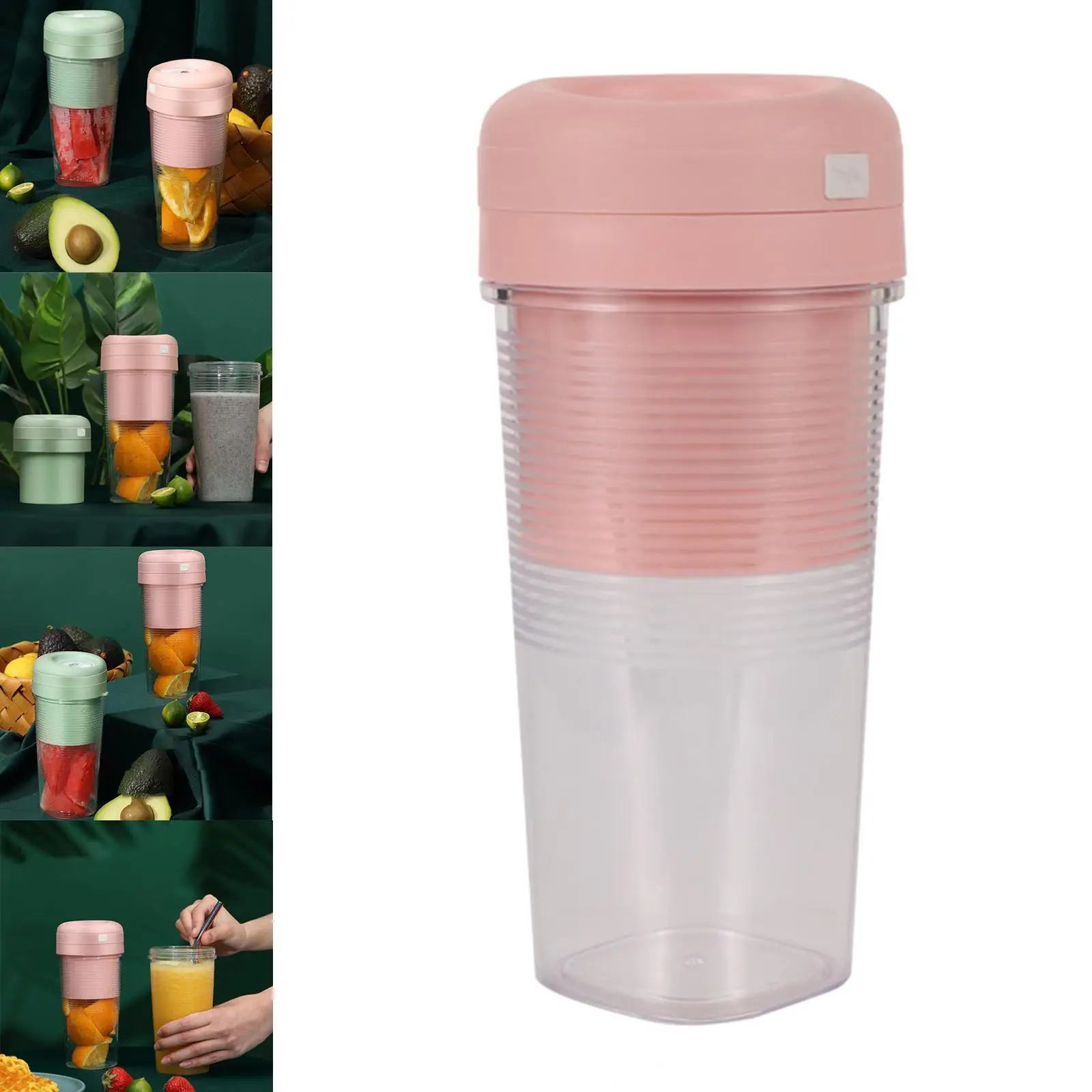 Mini Juicer for Shakes and Smoothies Personal Size Home Jucie Fruit Blender Multifunction Juice Mixing Cup for Outdoor Travel