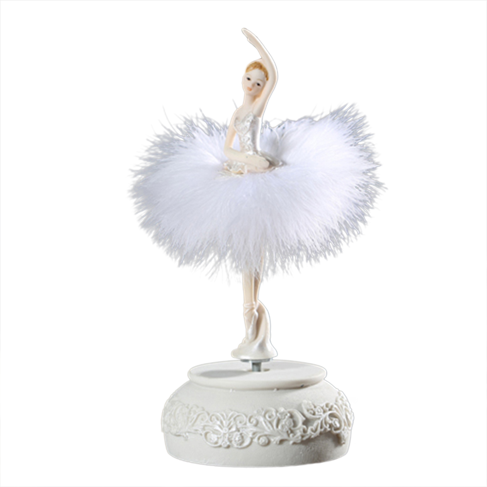 Bailarina Music Box Dancing Girl Swan Lake