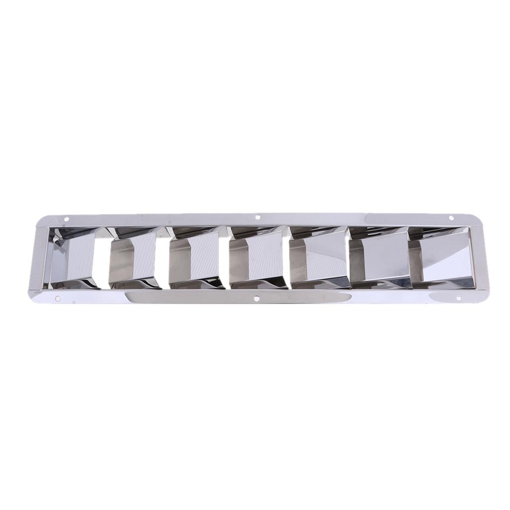 380mm Length 304 Stainless Steel Louver Slots Ventilation