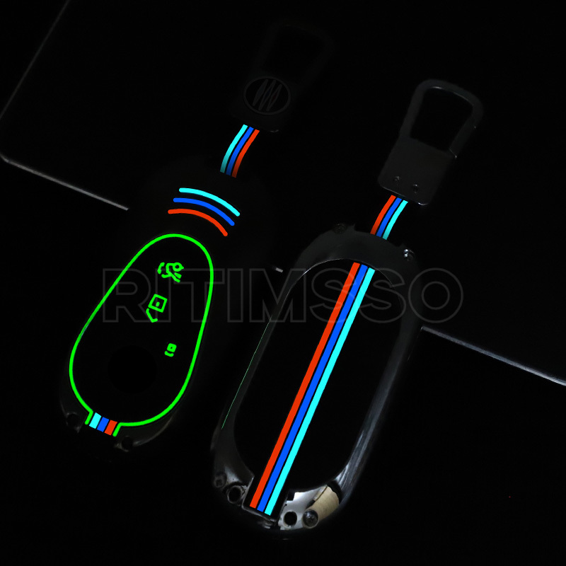 Nuova custodia per chiave a distanza per auto in lega Shell per Benz classe C S W206 W223 S350 C260 C300 S400 S450 S500 Protector Keyless - S06231c3e246d4e16b88fca5030181e23K