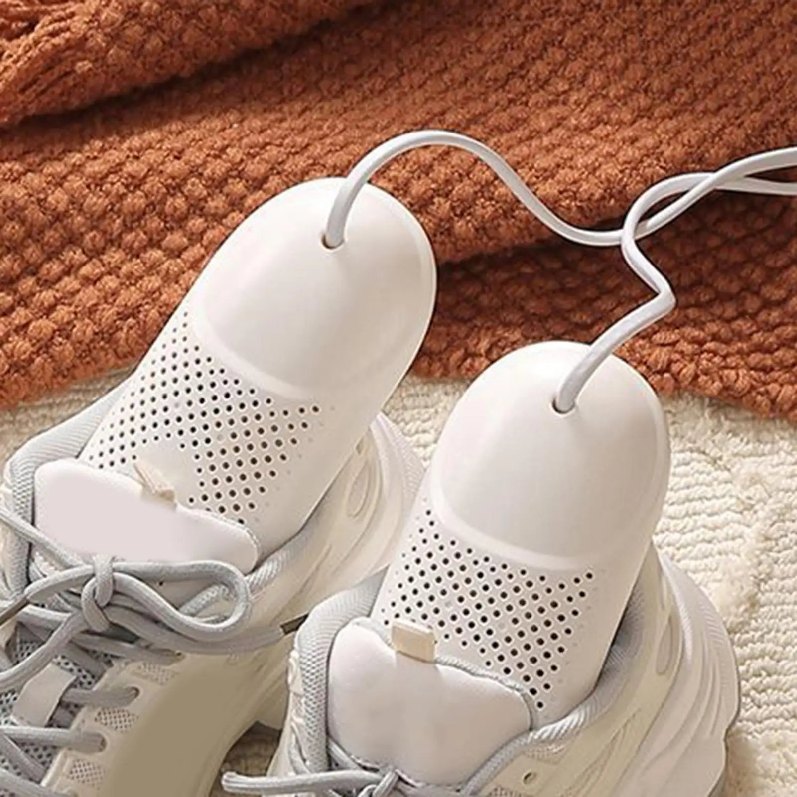 Portable Shoe Dryer Shoes Drier Dehumidify Device Foot Protector Heater Boot Odor Deodorant Electric for Travel Family Household