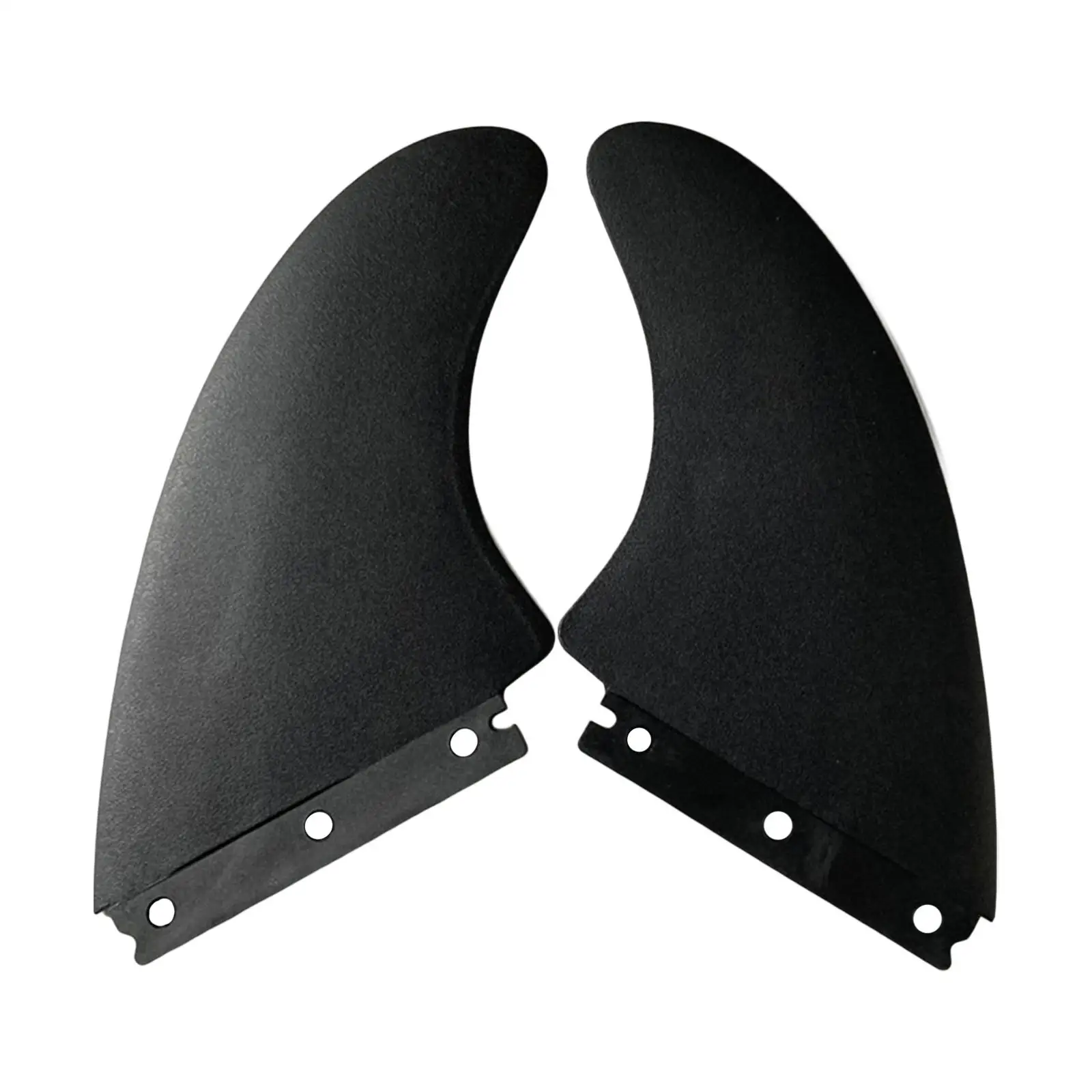 2x Universal Surfboard Fins, Surf Durable Surfing Fin Replacement Fin for Water Sport Dinghy Surfboard Paddleboard Accessories