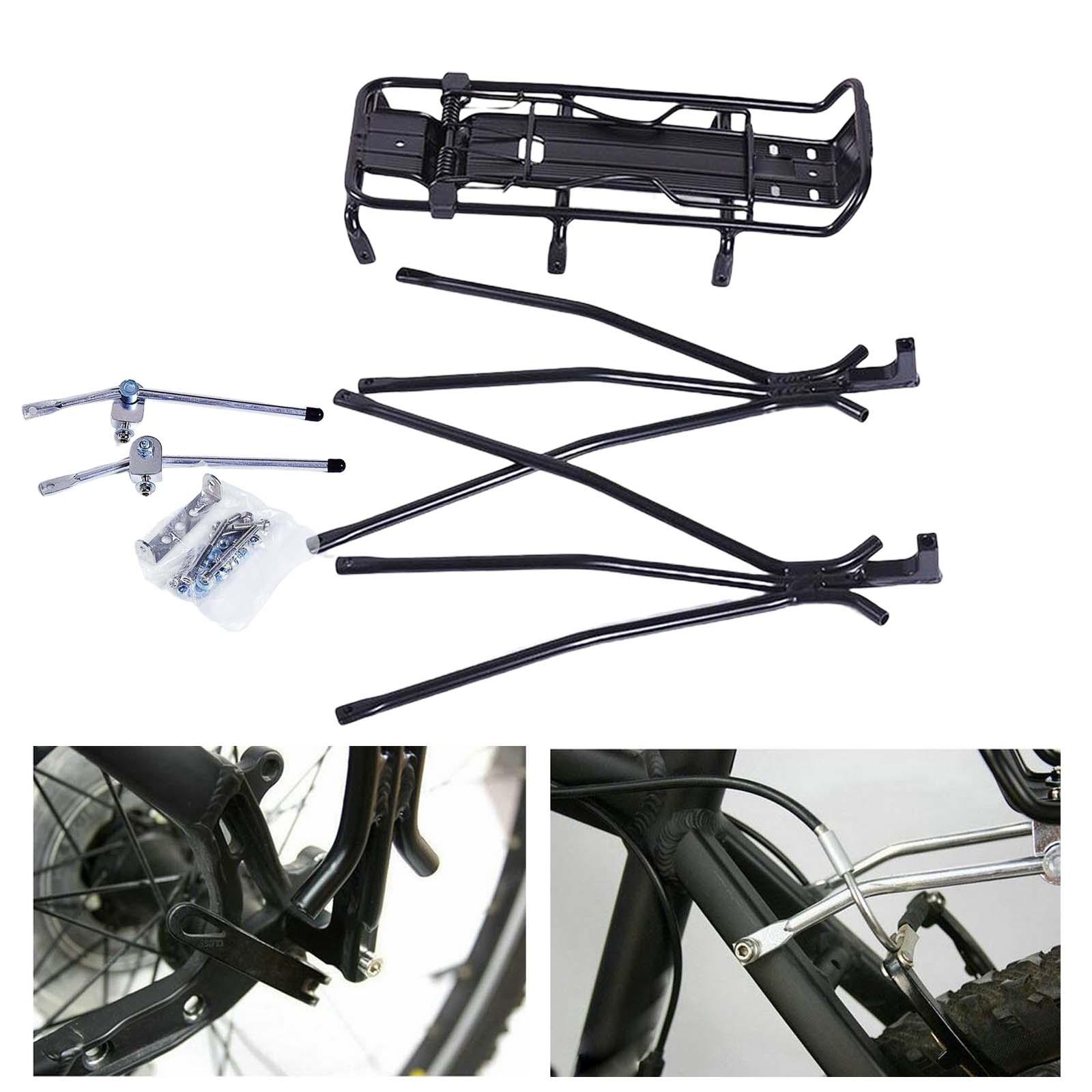 Mountain Road Rear Carrier Rack Pannier Rack Touring Carrying