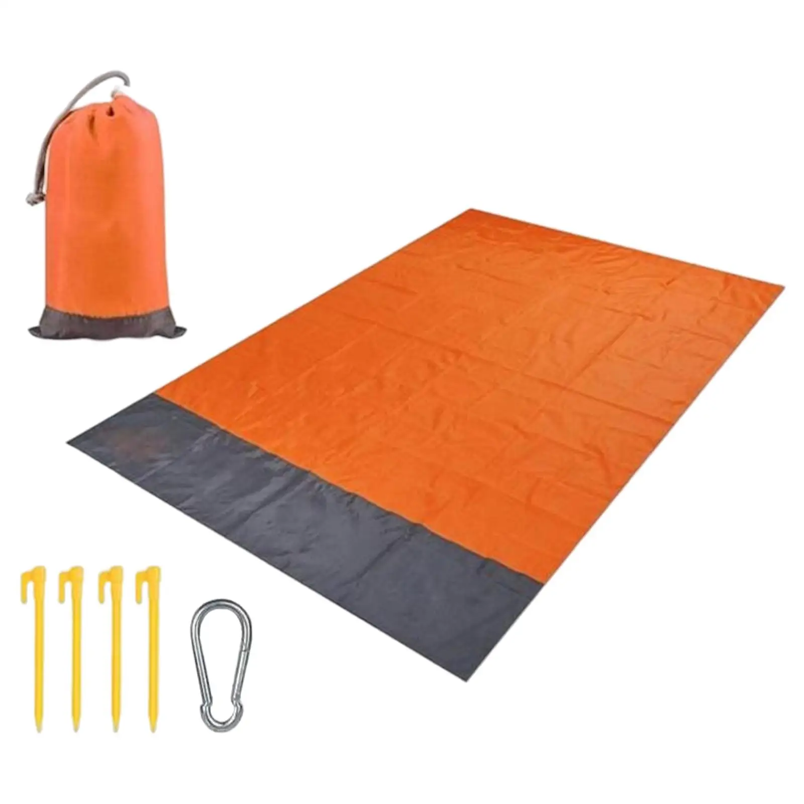 Outdoor Picnic Blanket Camping Lightweight Compact  Portable Rug