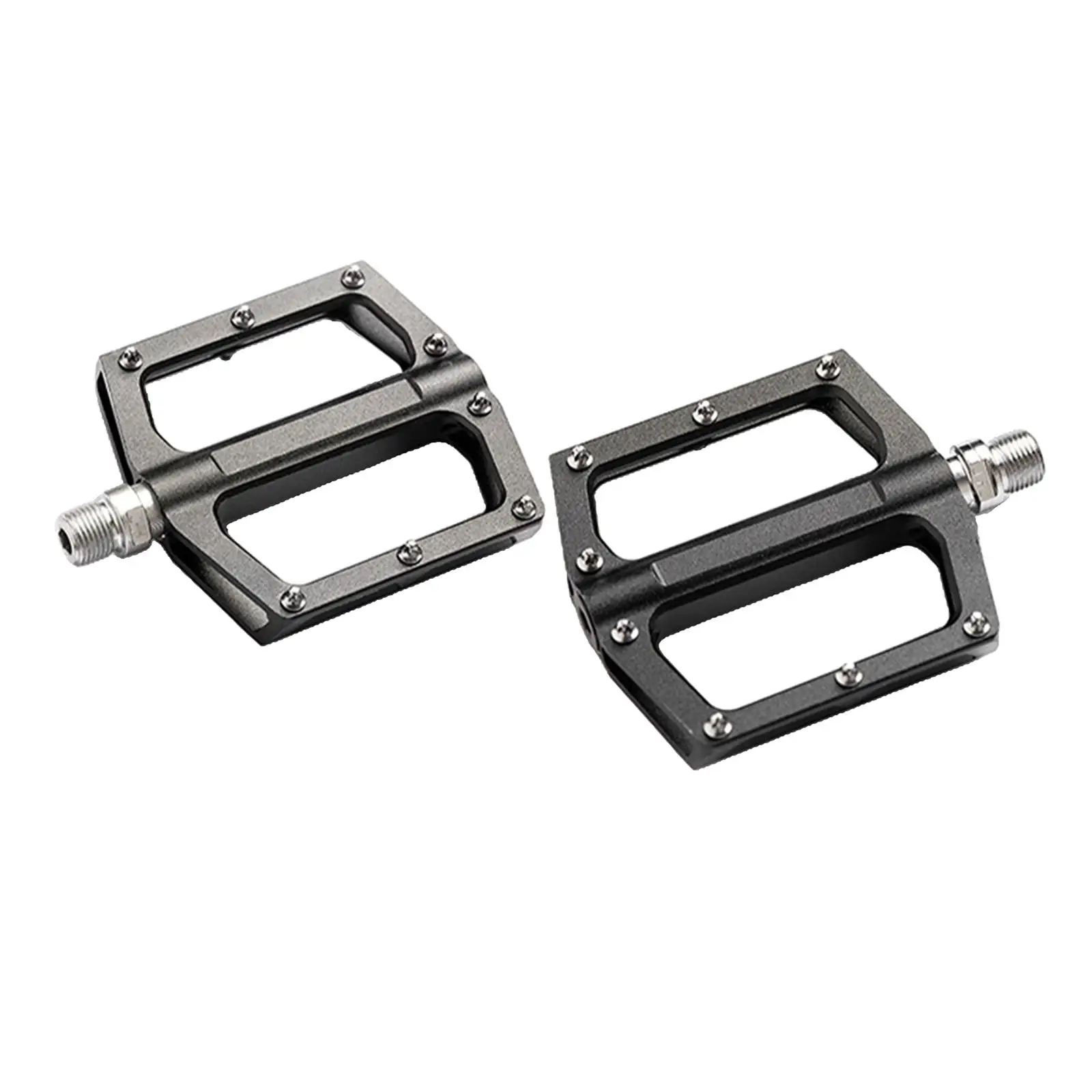 Road Mountain Bike Pedals Flat Aluminum Sealed Bearing 9/16 Inch