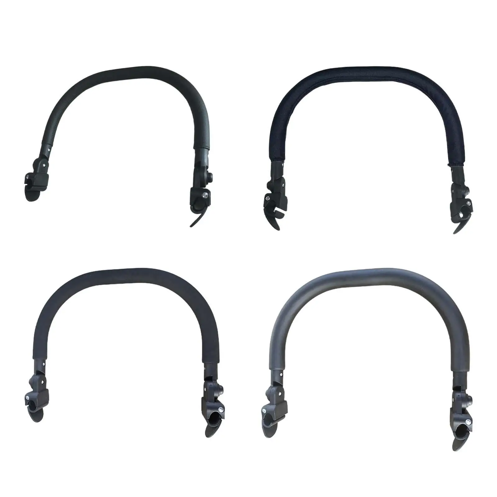 Pushchair Front Bars Handrail Adjustable Universal Baby Stroller Handle for Trolley Baby Carriages Pushchair Crossbar Accs