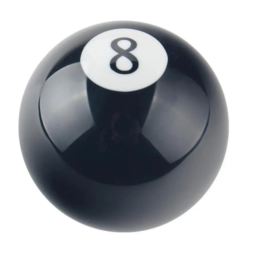 Pool Billiard Ball custom Gear Shifter Shift Knob Car Lever Black Truck