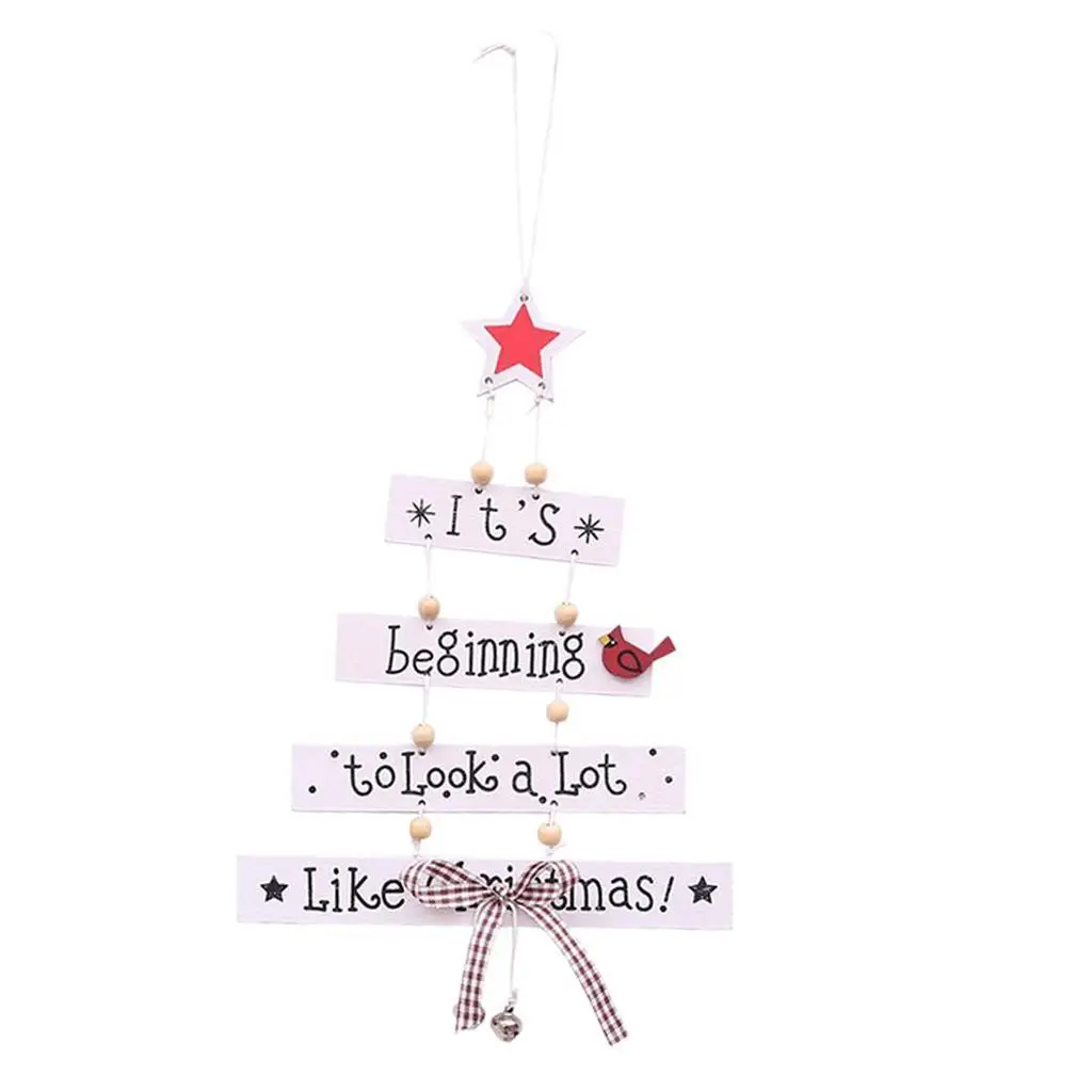 Christmas Decorations Tree-shaped Pendants Treetop Hanging Ornament