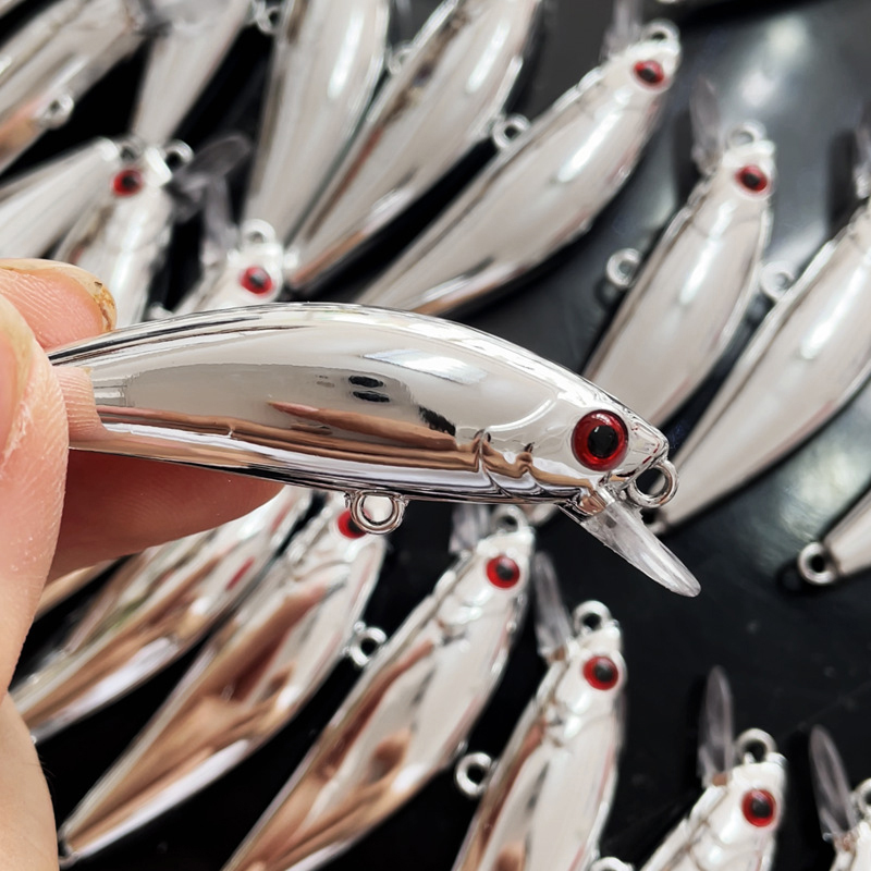 Luya Köder galvani siert Silber 6,5g Pailletten Meerwasser spanische Makrele und Bass – Detail 1