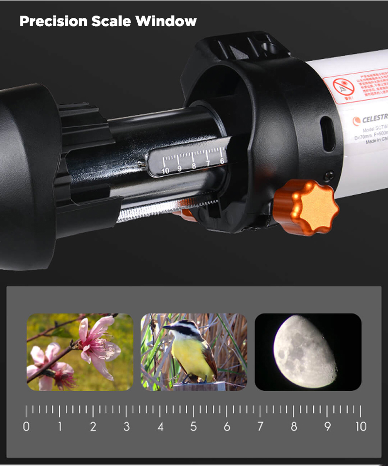 S0643889ab27c4abe9f12aafa59a6fd91R CELESTRON SCTW-70 przenośny teleskop astronomiczny duże powiększenie 70mm
