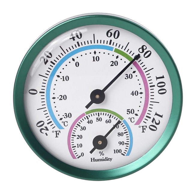 2 In 1 Indoor Thermometer Hygrometer Humidity Temperature Gauge Meter  Mechanical - AliExpress