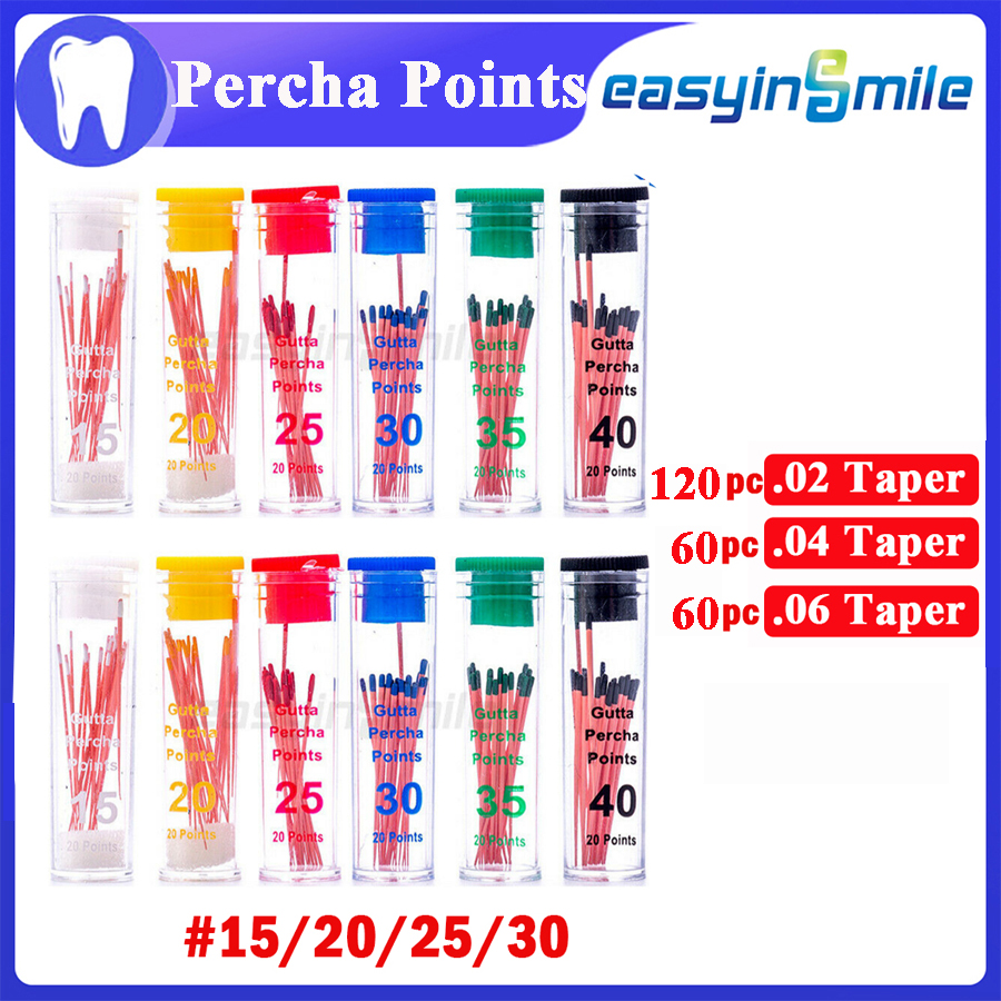 Best of Easyinsmile Gutta Percha Points For Dental Root Canal Endodontic Treatment.02 / .04 / .06 Taper 60 / 120Pcs / Box Reviews & Tips