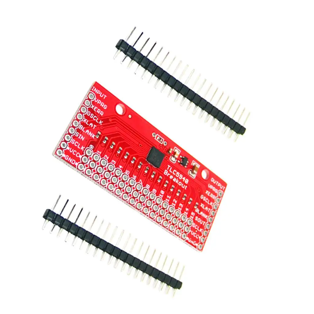 16 Channel PWM Control LED Driver Breakout with 12 Bit Serial Interface