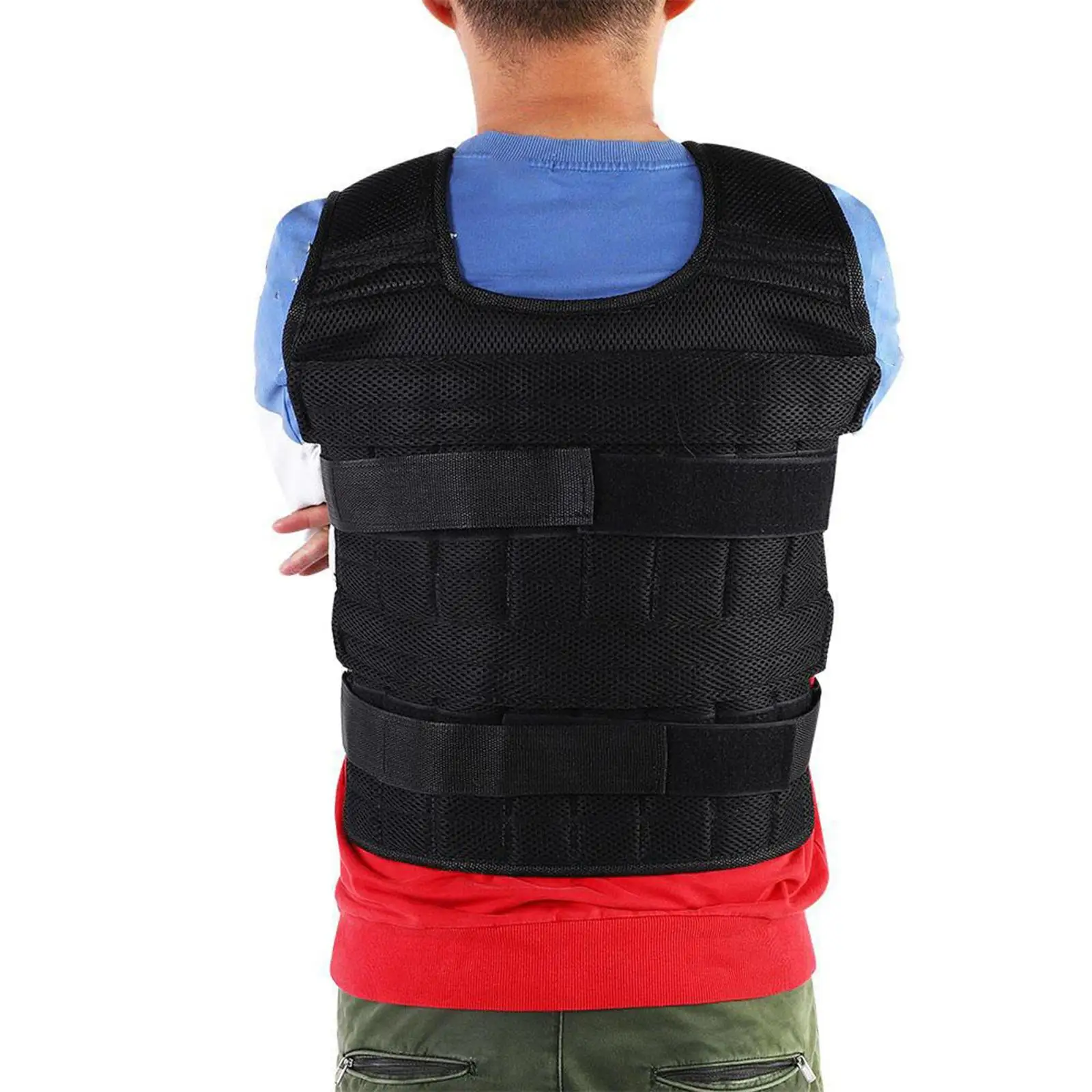 Professional Adjustable weight vest with 32 Bags Neoprene Durable Soft 110lbs