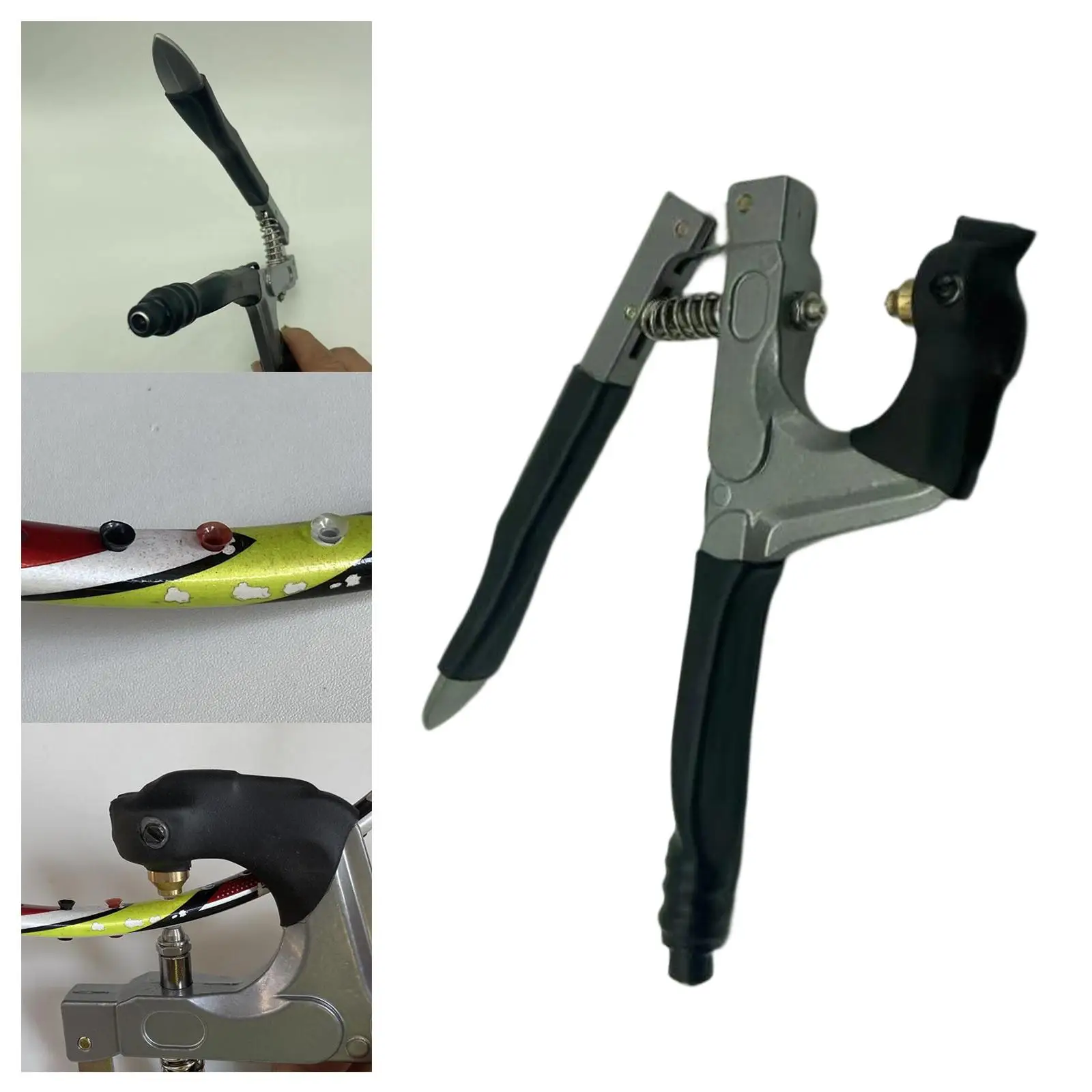 Professional Badminton Machine String Clamp Hot Pressure Pliers Racquet Racket Grommet Tool Crimping Pliers Durable Replacement