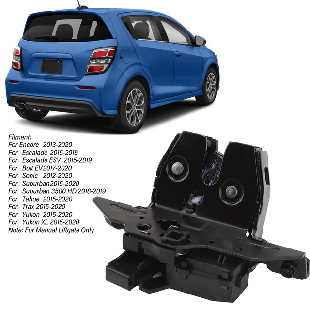 Toyota Corolla Trunk Actuator A-Premium Trunk Latch Actuator For Toyota Corolla 2014-2019 - Rear Tailgate Lock Replacement 2014-2019 Corolla Parts