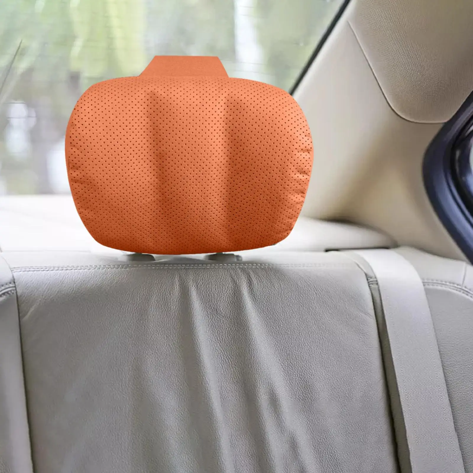 Head Rest Pillows Breathable Interior Accessories Premium Soft Automotive Neck Support for Home Office Travel Driving Seat
