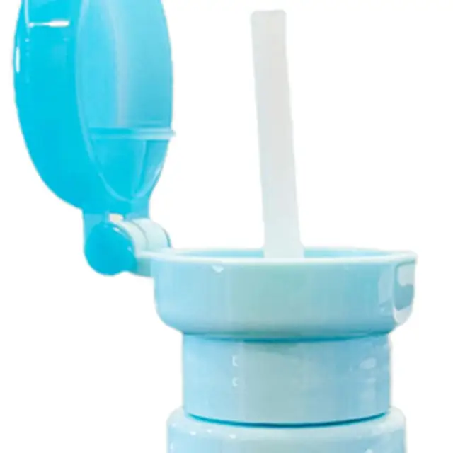 Baby Anti-choke Water Bottle Adapter With Straw, Mouthpiece Converter,  Drinking Straw Length 22cm And Straw Storage Box