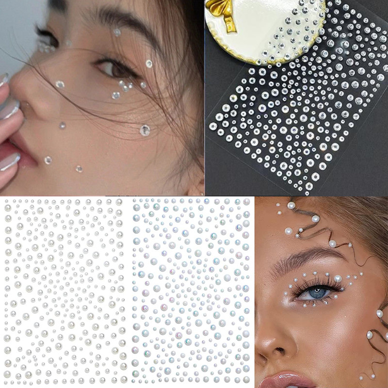 Best of Rhinestone Stickers Self-Adhesive Glitter Gem Jewelry Stickers Hair Face Nails Makeup Clothes Shoes Bags DIY Crafts Decoration Reviews & Tips