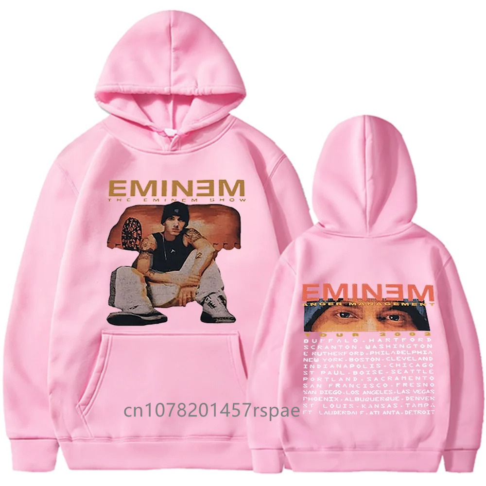 Title 12, Eminem Anger Management Tour 2002 Hoodie Vintag...