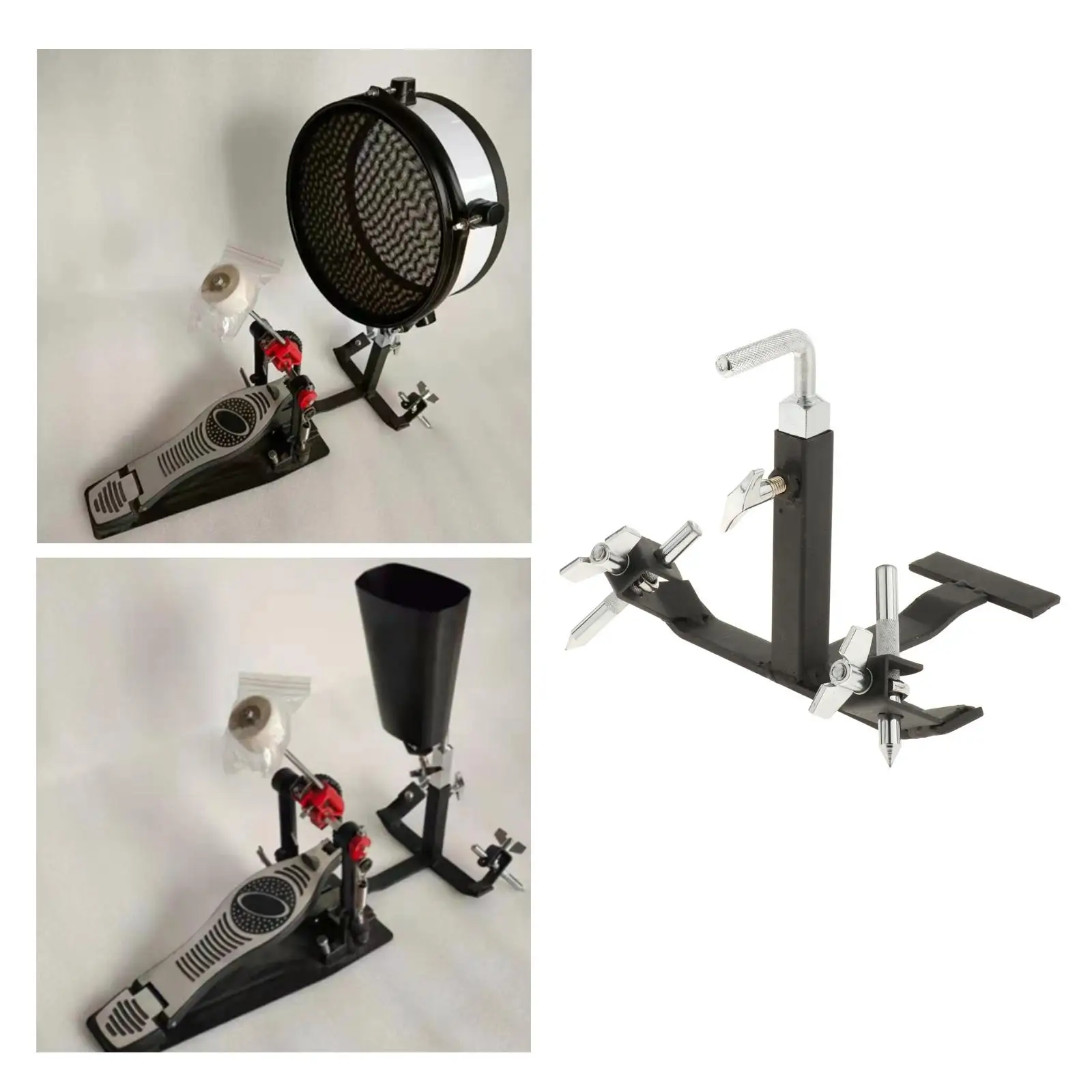 Percussion Mount Accessories Gajate Attach Bracket Pedal for Concert