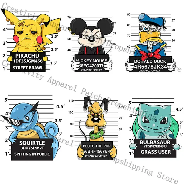 Pikachu Fundo Transparente Pokémon Amarelo Pi Ferro em Patches de  Transferência para Roupas Infantis DIY Crachá Adesivos Laváveis ​​Apliques  em Roupas