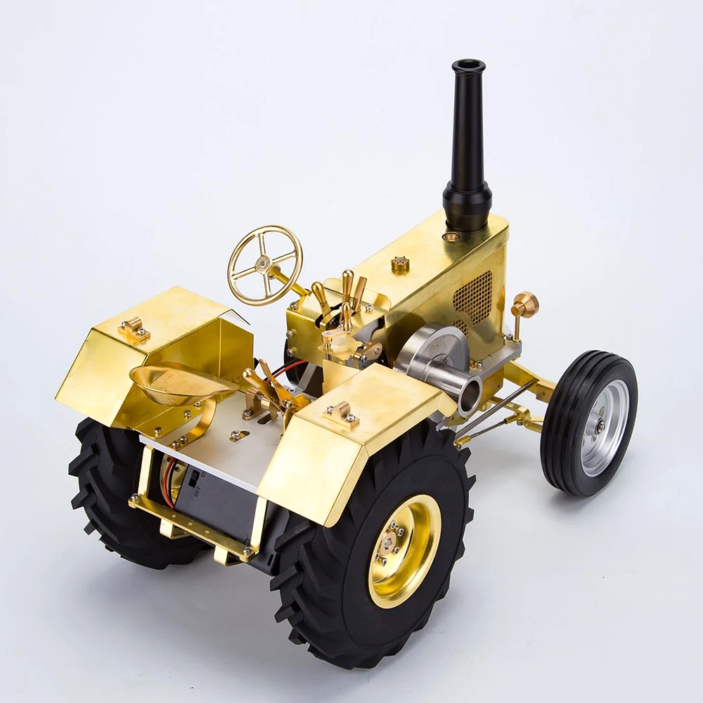 Четырехколесный двигатель 4WD RC, латунный паровой двигатель с  горизонтальным воздушным охлаждением, двигатель внутреннего сгорания,  игрушка «сделай сам», 1,6 куб. См | AliExpress