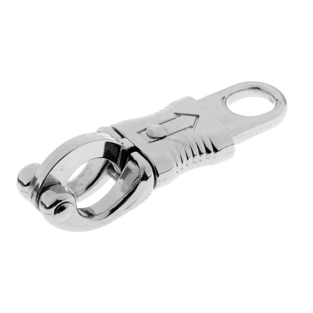 Heavy Duty 100mm/3.9` Zinc Alloy Equestrian Panic Hook/ Quick Release Clip For  Reins & Equestrian Use