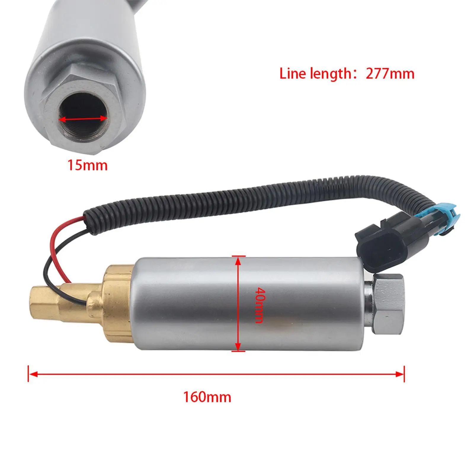 New Electric Fuel Pump for Boat Yacht 5.7 /MIE 4.3L/V6 5.0L/V8