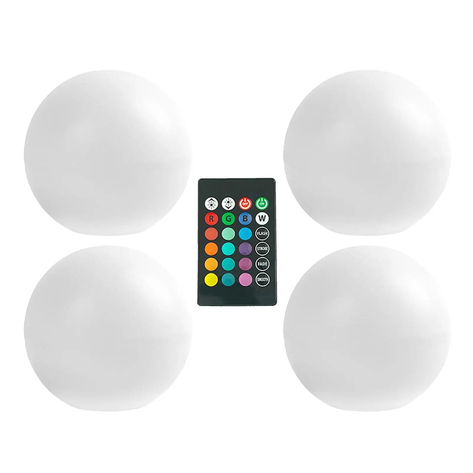 Waterproof Pool Ball Light Glowing Ball LED Colorful Pool Lamp Floating Pool Lights for Party Patio Backyard Lawn Decor