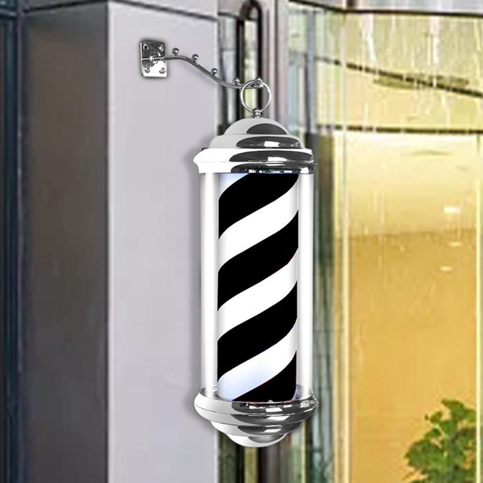 Salão de Beleza Energia com Suporte Lâmpada para Festa à Prova de Chuva Barbeiro Pólo Rotativa Sinal Economizar Pendurado Suporte Led Luz 5 Home & Garden