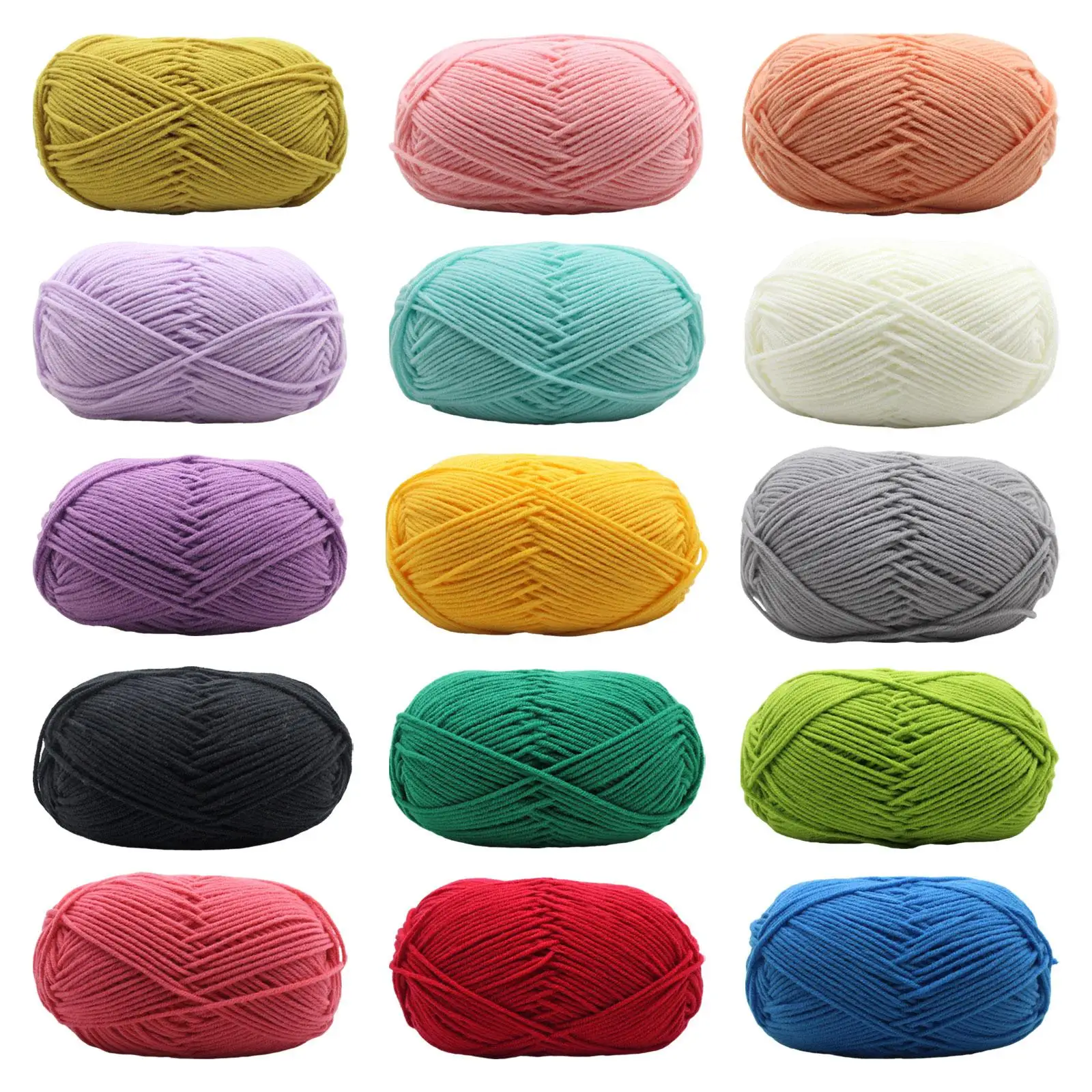 Hand Knitting Crochet Line Knitting Thread Supplies Crochet Thread for Adults