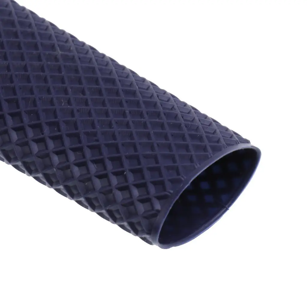 Pool Cue Handle Grip Non Slip Textured Heat Shrink Tubing Sleeve Purple