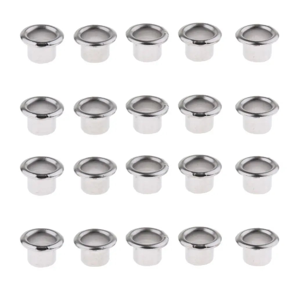 20Pcs Practical Drum Air Vent DIY for Drums Badges  Build Parts