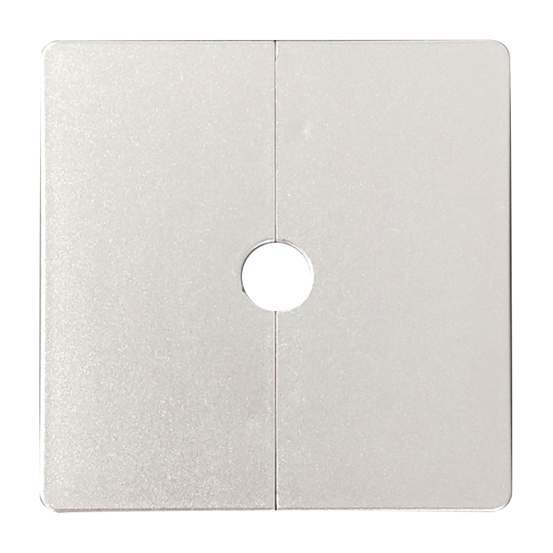 Wand Split Flansch quadratische Rosette Platte Wasser rohr Wand abdeckungen reserviert Bohrloch Panel Dekor für Drähte Wasserhähne Rohre – Detail 9
