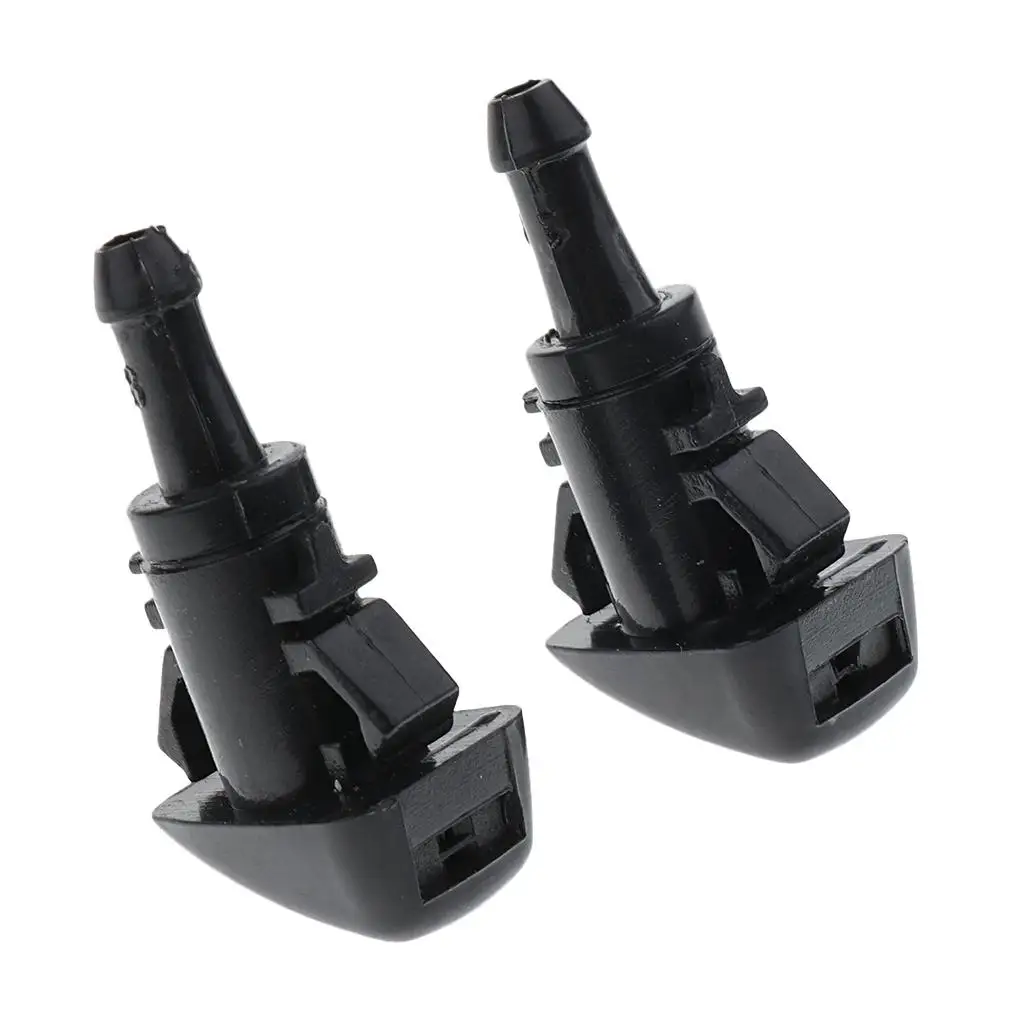 1 Pair Windshield Wiper Water Jet Spray Washer Nozzle for Chrysler 300C Sebring Jeep Compass Patriot