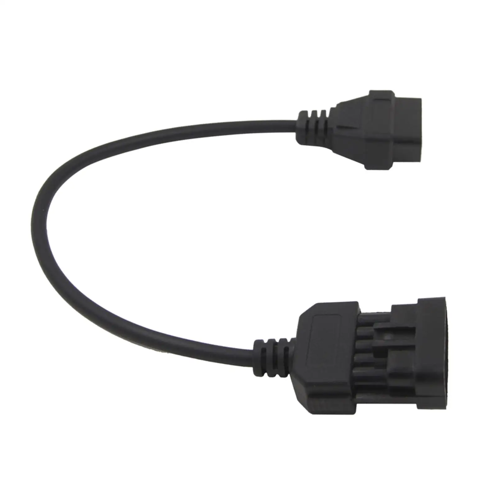 OBDII Extension Cable Replaces Male to Female Spare Parts Connector Auto Tool OBDII Adapter for 10Pin to OBDII 16Pin