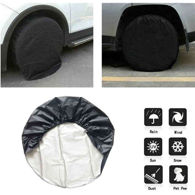 Portable Sun-Waterproof Spare Tire Protective Cover Tough-Wheel Bag Tote  Protector for Truck SUV Trailer - AliExpress