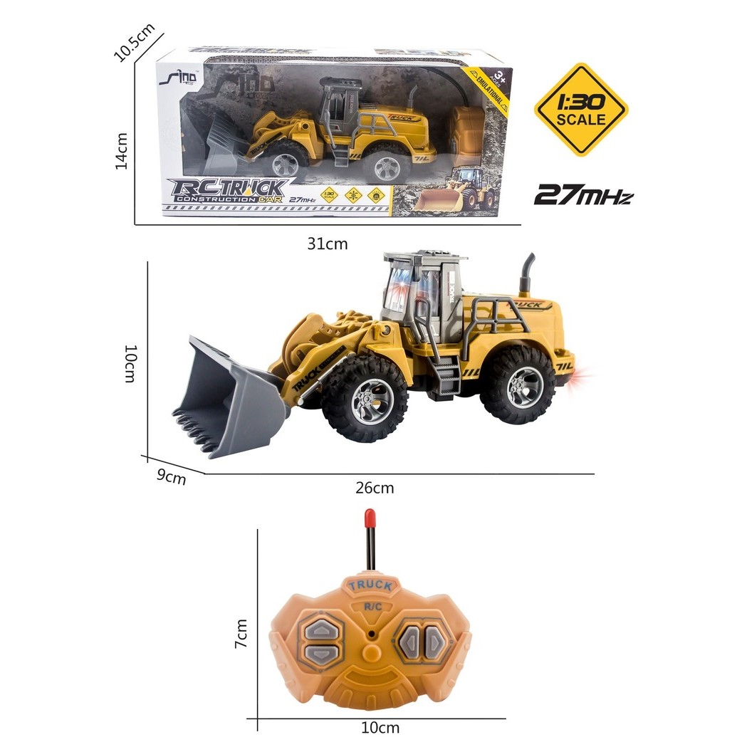 remote control backhoe toy