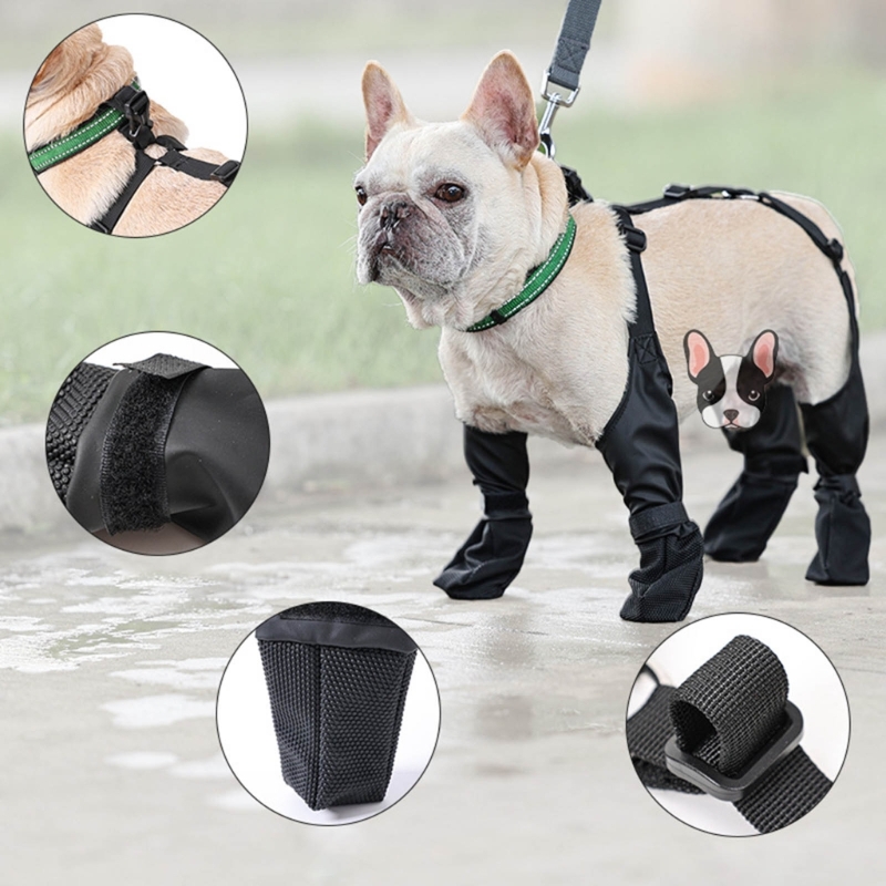 Title 2, Dog Snow Booties Sock Boot Rain Booties Non-Sli...