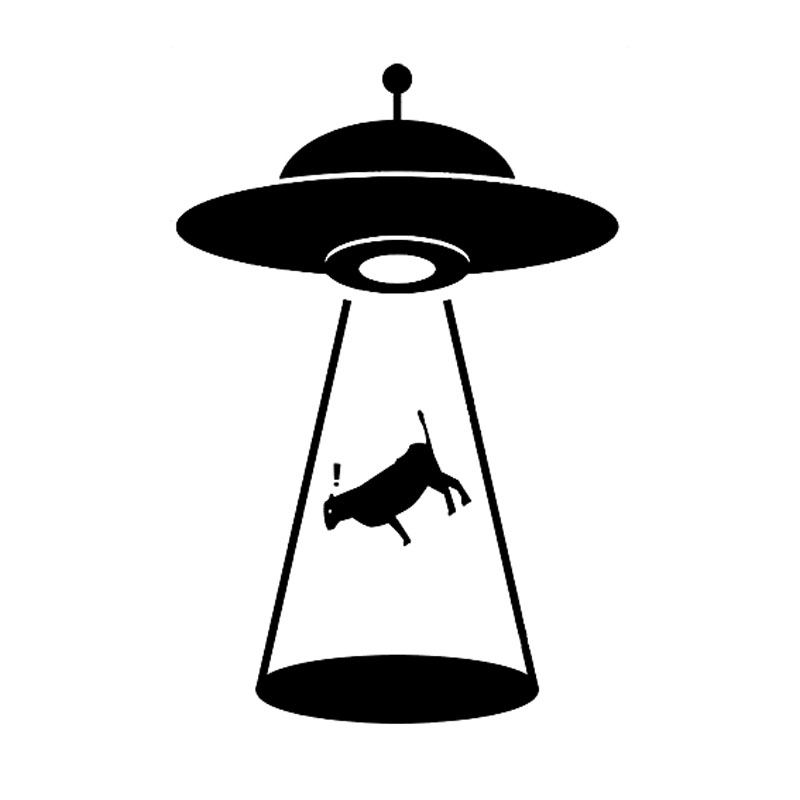 Auto Aufkleber Alien Raumschiff Aufkleber Dekoration Außen Teile Caravan Zubehör Fahrzeug Liefert Produkte Stilvolle, Decals PVC – Detail 1