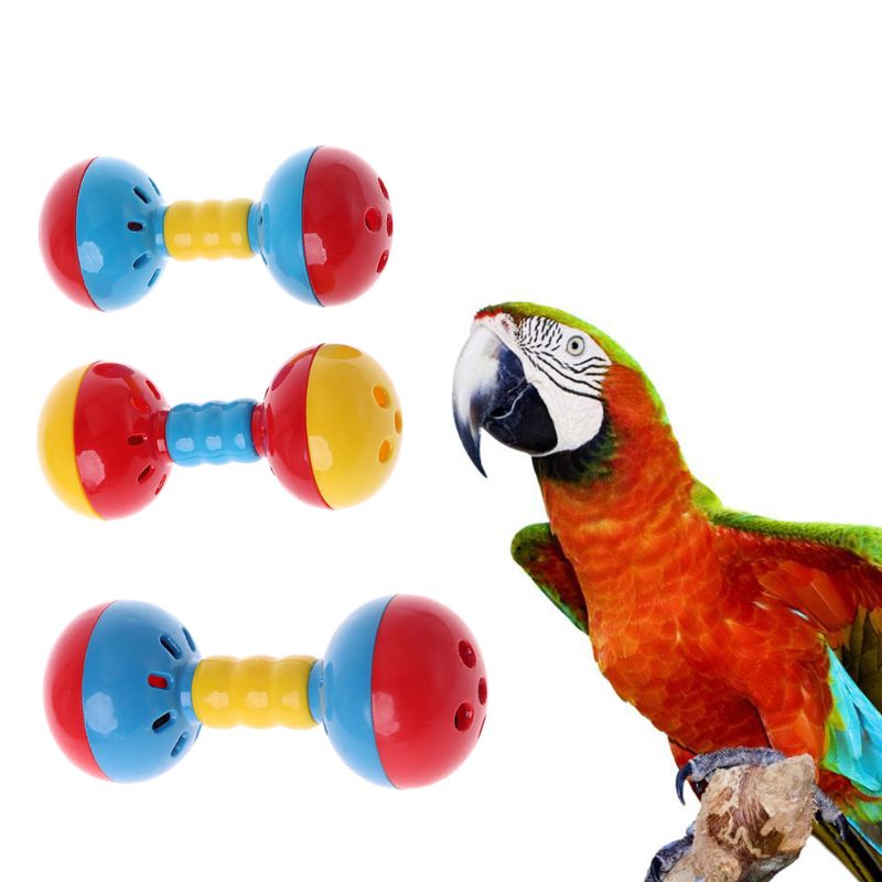 Title 1, Bird Colorful Plastics Interactive Dual Balls ...