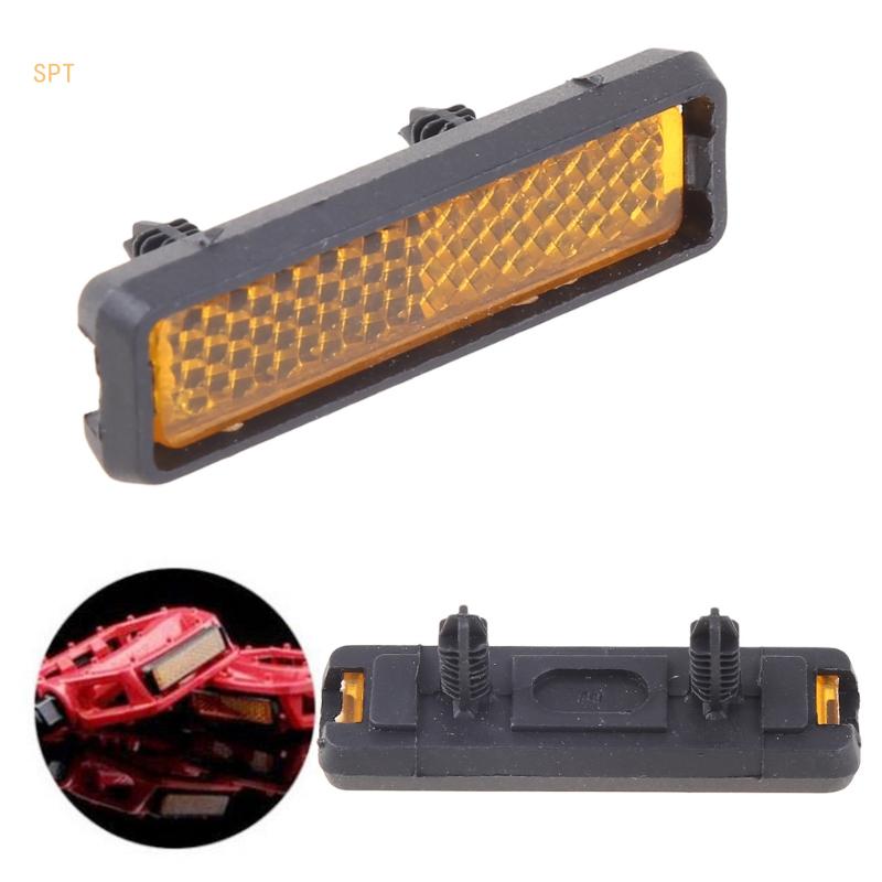 Description Picture 4 of item4 Pcs/Set Pedal Reflector Safety Night Cycling Reflective Bike Accessory 714F