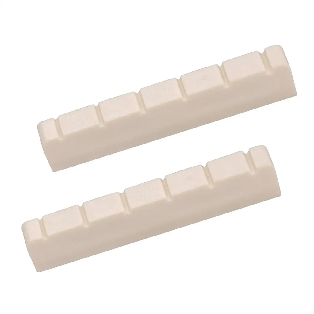 2pcs Classical Guitar Slotted Nuts  DJ & VJ Equipment Musical Gifts