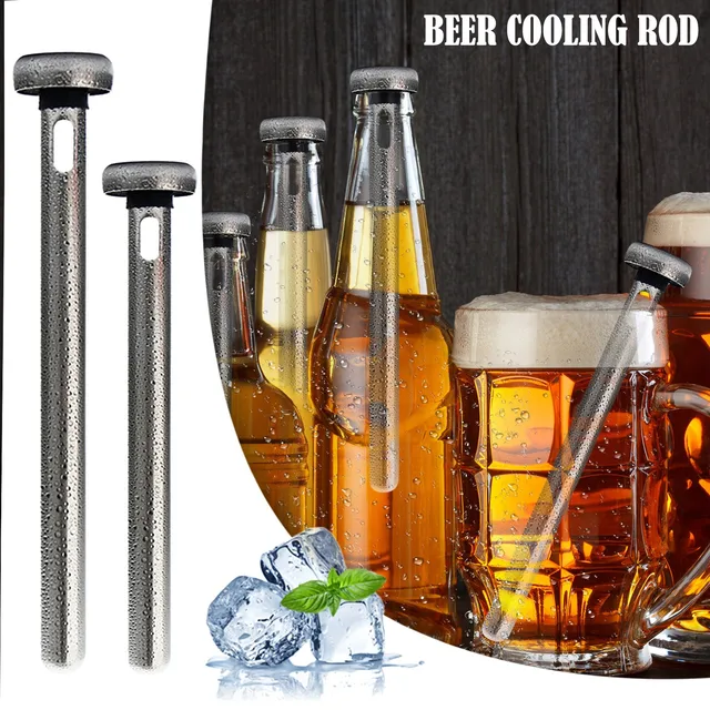 Stainless Steel Beer Cooling Stick Ice Wine Stick Beer Stick Beer Freezer  Quick Stick Iced Stick Plain Ornament - AliExpress